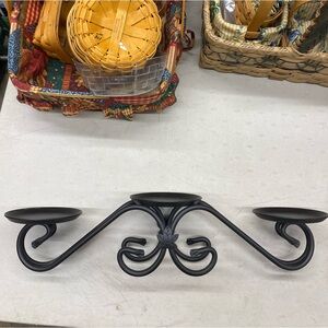 Longaberger wrought iron candle holder (baskets not included)